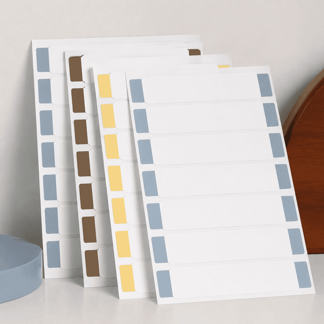 Blank File Labels (200) — household paperwork organiser