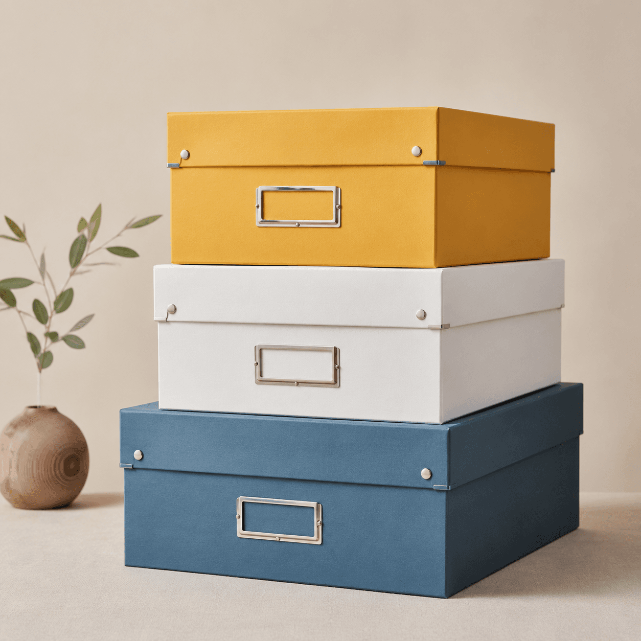Document Box Set (3) — household paperwork organiser