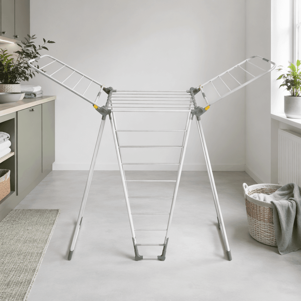 Fold-Flat Drying Rack