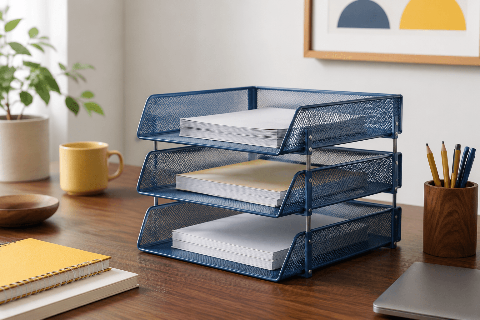 Inbox Tray Stack — In use